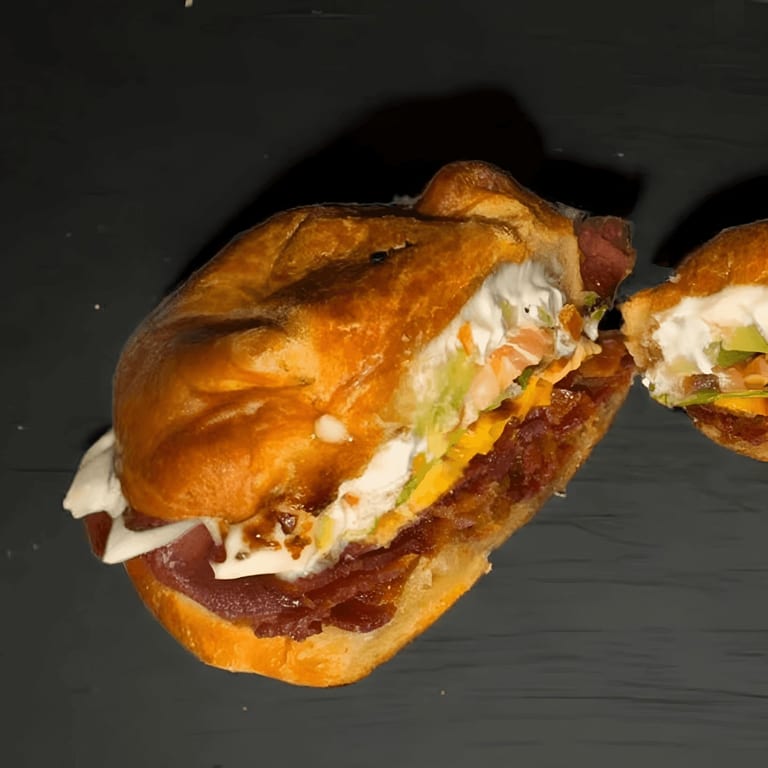 BLT– Crispy Bacon, Fresh Veggies, and Melty Cheese