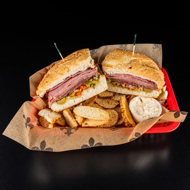 Half Muffuletta.