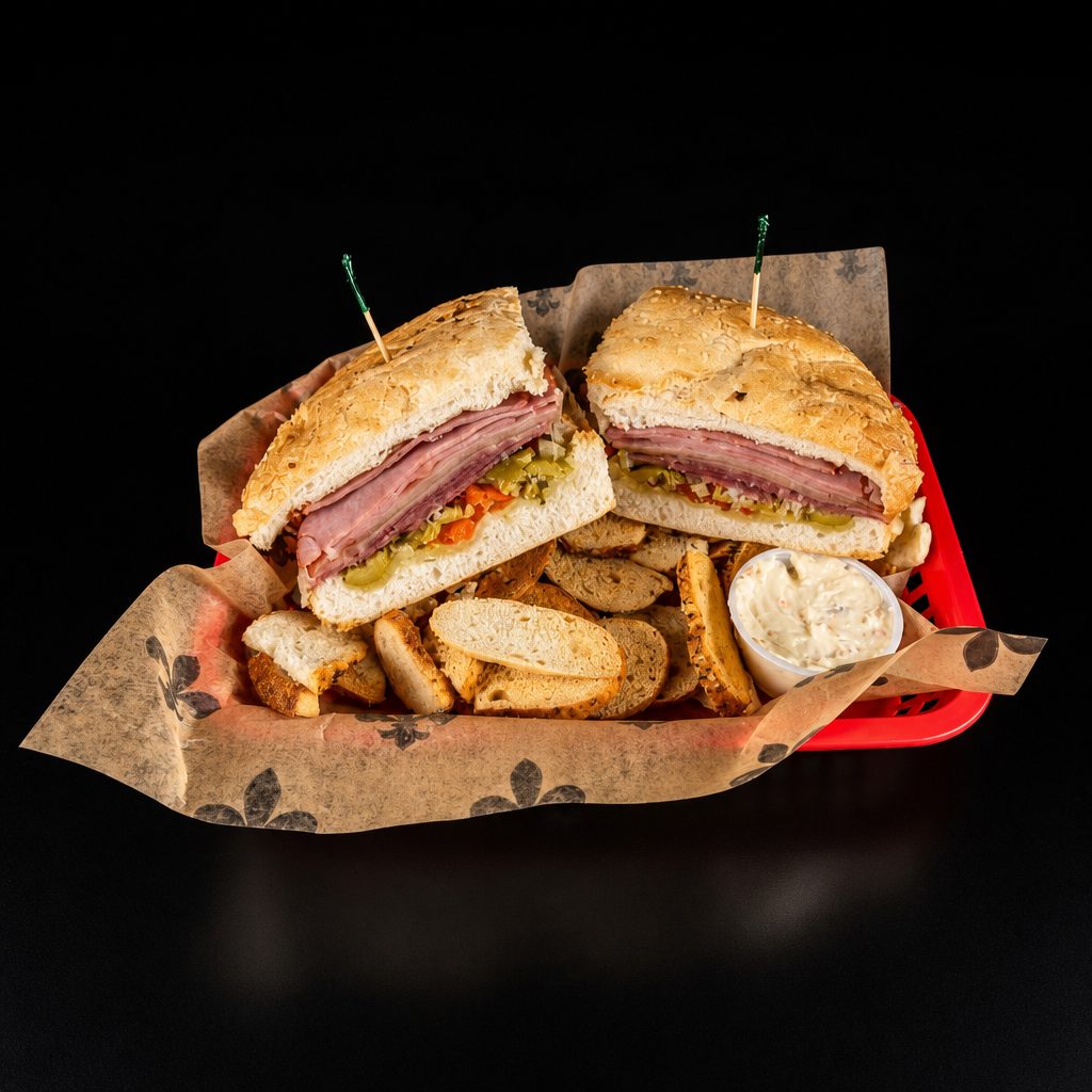 Half Muffuletta.