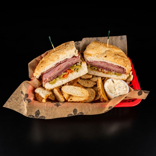Half Muffuletta.