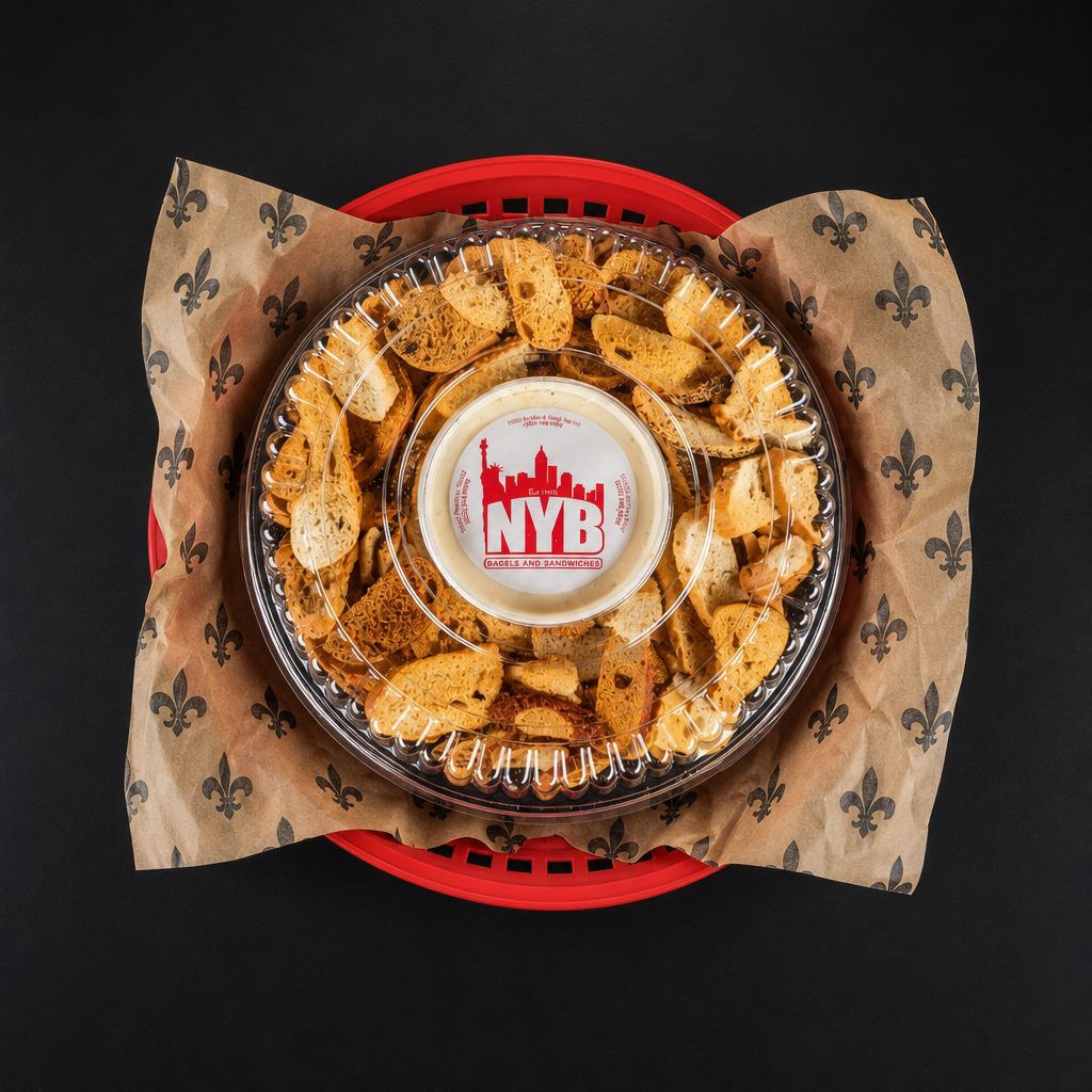 Bagel Chips & Dip.