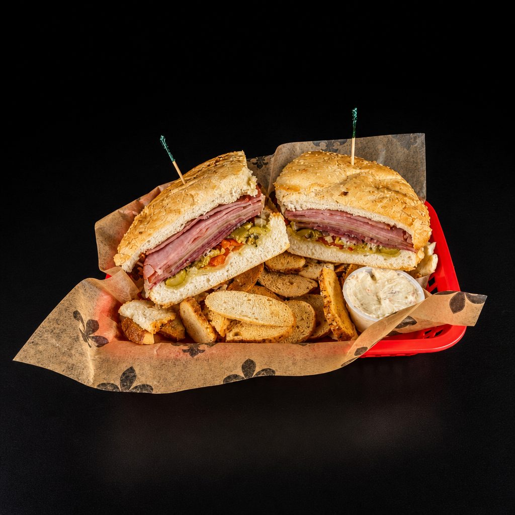 Half Muffuletta.
