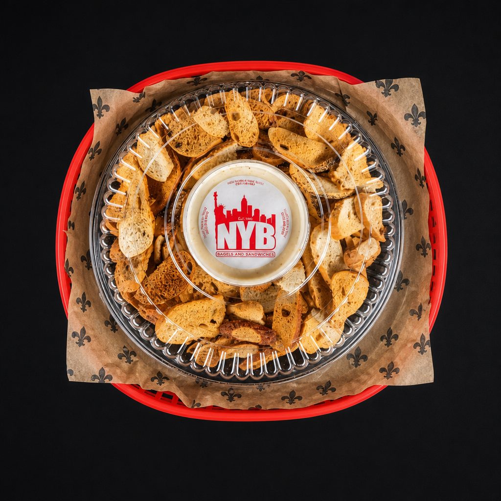 Bagel Chips & Dip.