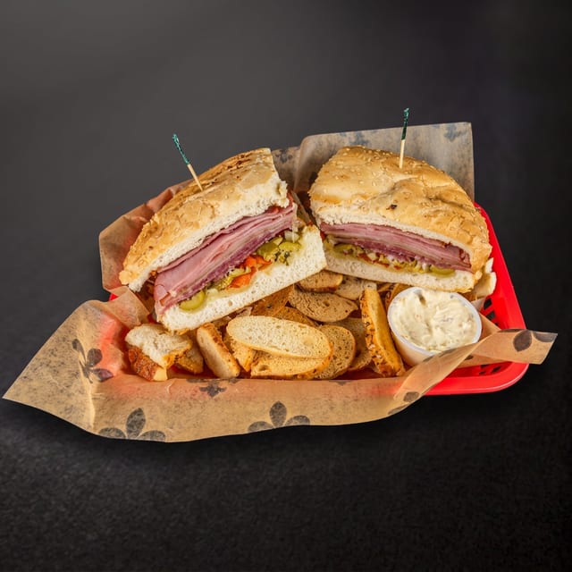 Half Muffuletta.